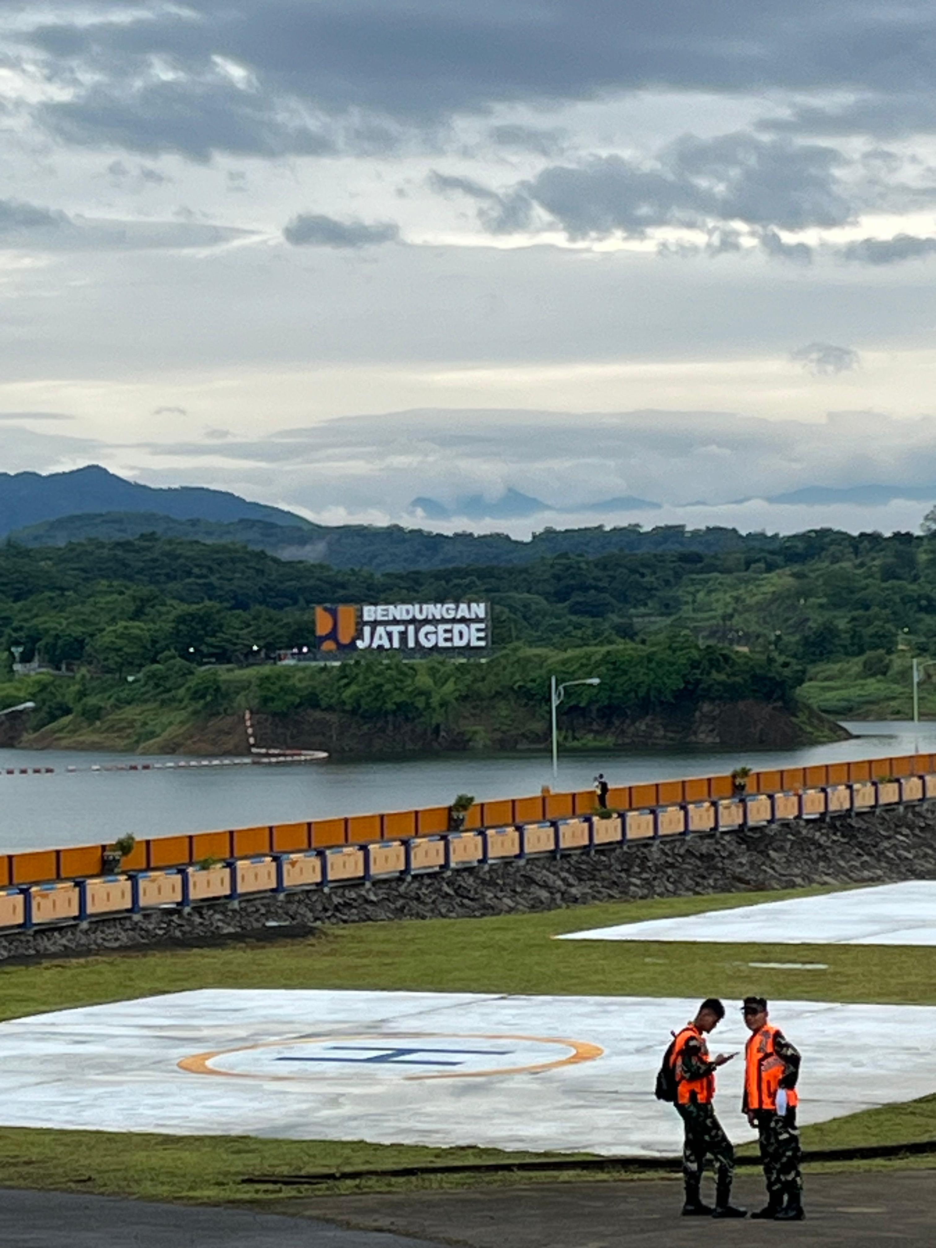 Peresmian PLTA Jatigede Sumedang, Jawa Barat, Senin 20 Januari 2025