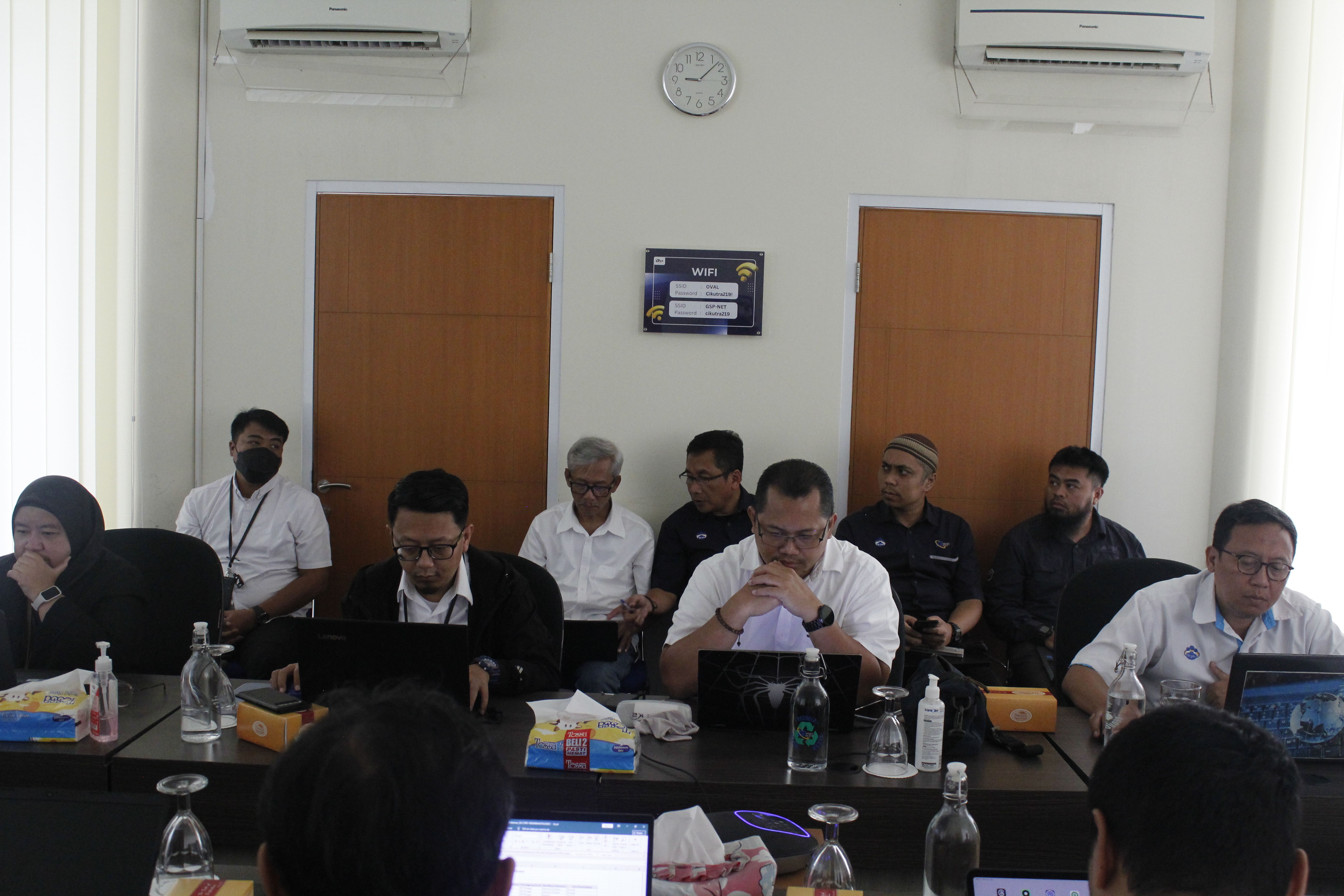 RAPAT KERJA SEMESTER I PT GERBANG SINERGI PRIMA TAHUN 2025, SENIN 25 AGUSTUS 2025