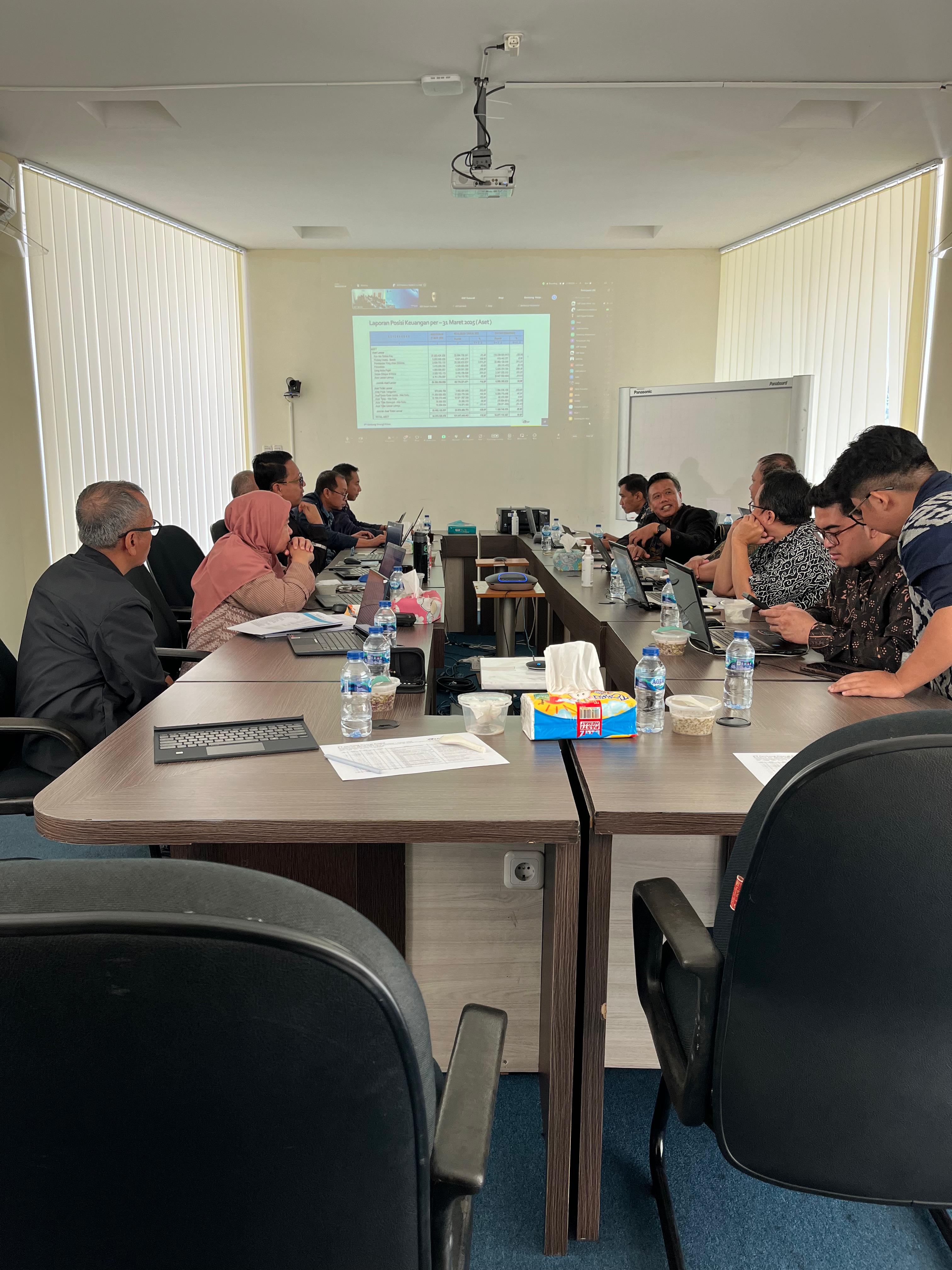 Rapat Kerja Triwulan I PT. Gerbang Sinergi Prima, Rabu 16 April 2025
