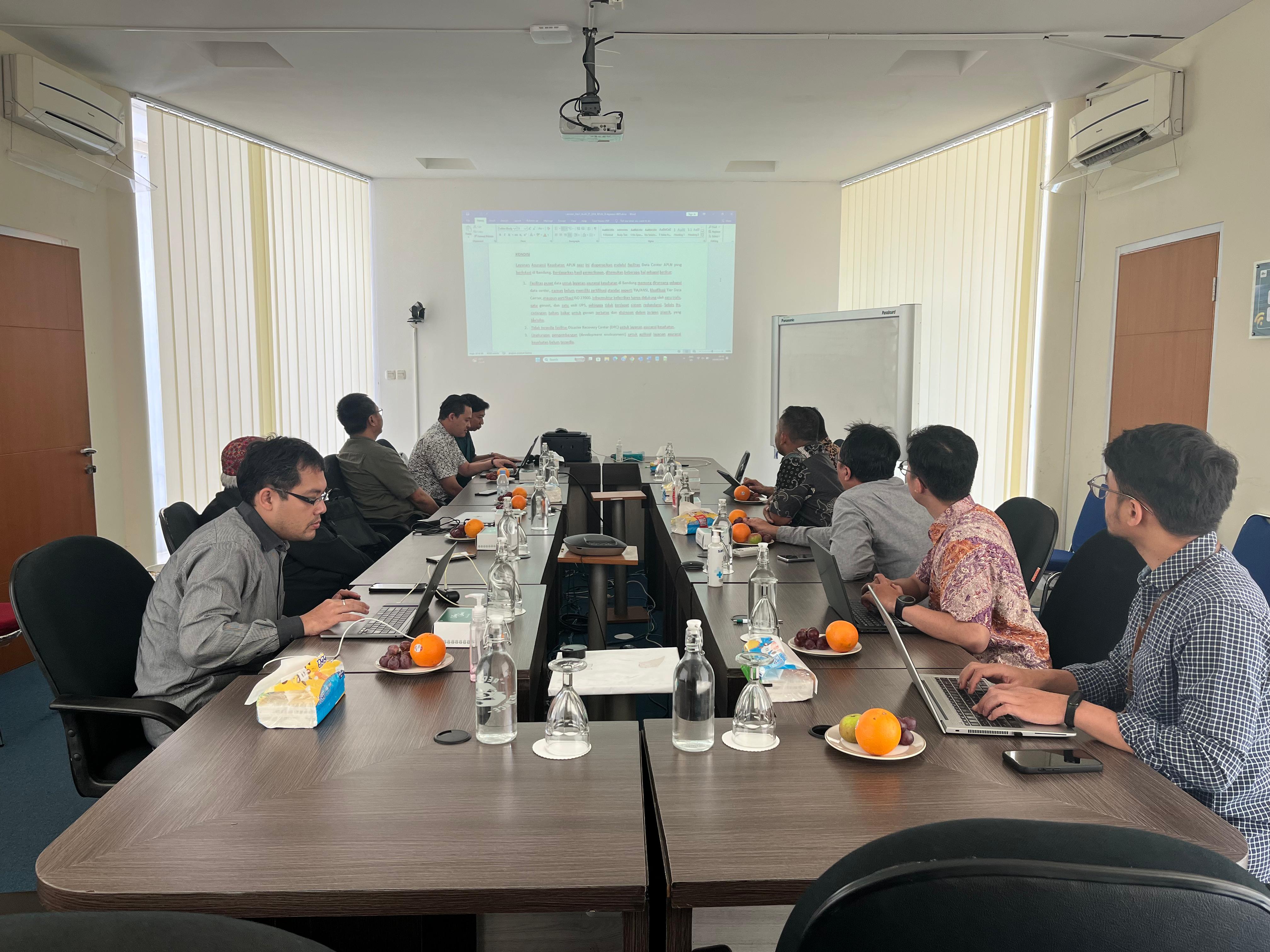 MEETING APLN DAN GSP TERKAIT PENGELOLAAN DATA CENTER DAN PENGEMBANGAN KERJA SAMA, Jumat 29 Agustus 2025,